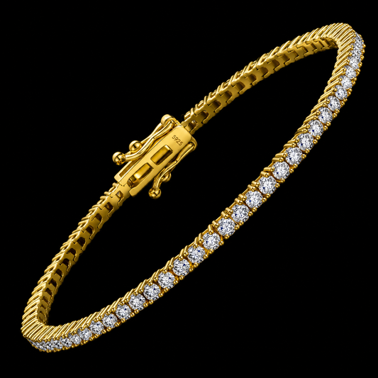 Brazalete dorado unisex